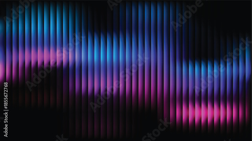 Sound wave pattern with colorful gradient