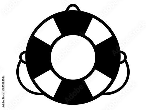 safety lifebuoy black silhouette vector,safety lifebuoy symbol