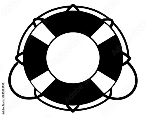 safety lifebuoy black silhouette vector,safety lifebuoy symbol