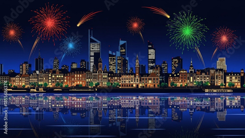 Gradient Style Modern Kitchen Whisk Icon for Mobile App and UI Design