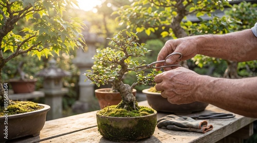 An expert's hands carefully...
