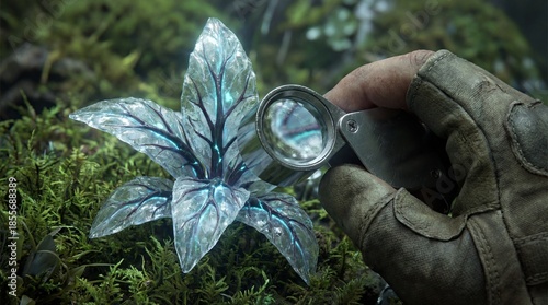 Intriguing plant, a magnifi...