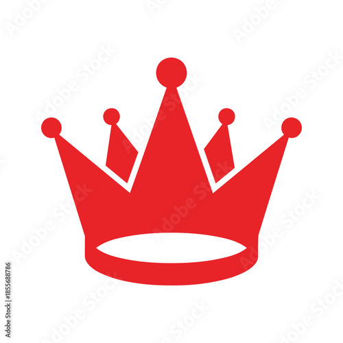 Red Crown Vector Illustration