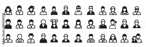 people avatar icon pack