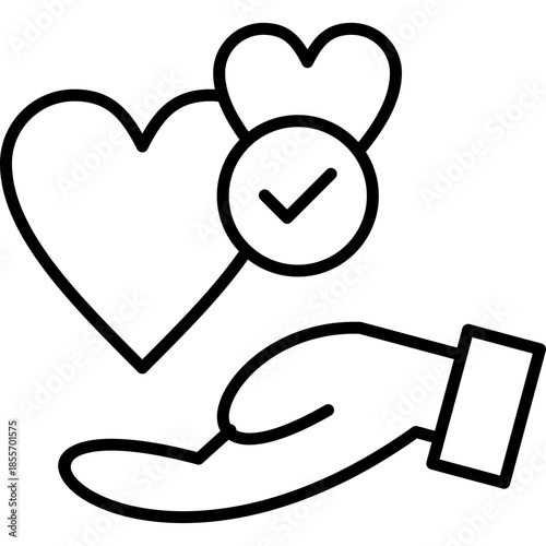 Respect Icon Vector Element