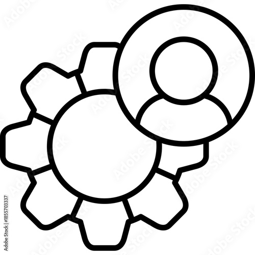 Coordination Icon Vector Element