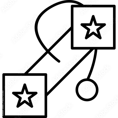 Scaling Icon Vector Element