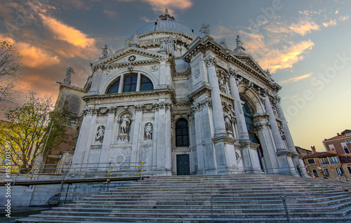 the Basilica of Santa Maria della Salute, a masterpiece of Venetian Baroque architecture.