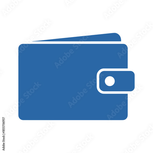 Blue Wallet Icon