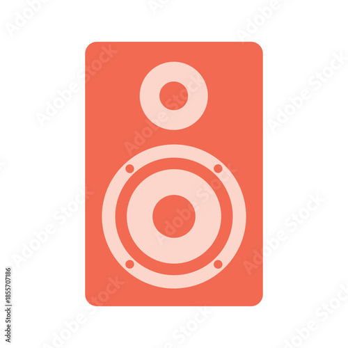Orange Speaker Icon