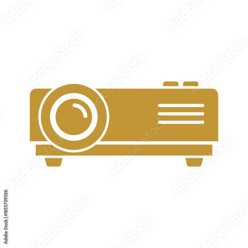 Projector Icon Illustration