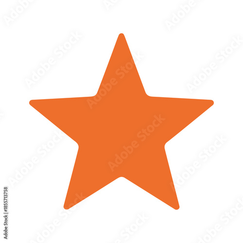 Orange Star Icon