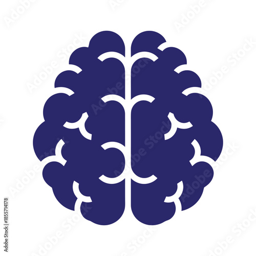 Brain Icon Vector Illustration
