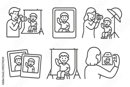 Photography Icons - Capturing Memories