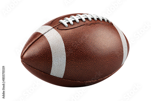 Sport rugby ball isolated on transparent background