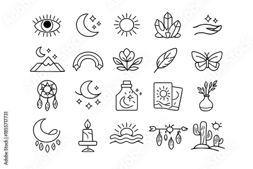 Mystical Esoteric Icons Collection
