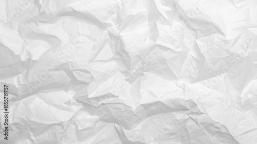 구겨진 하얀 종이 배경