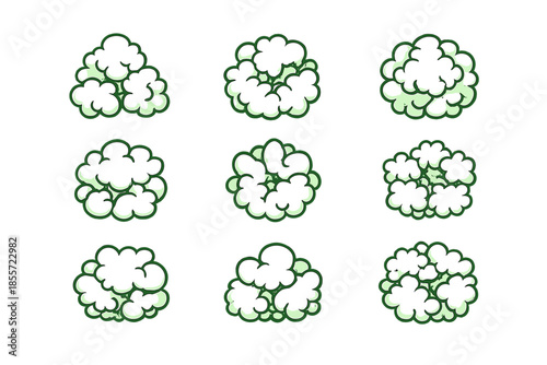 Green Cloud Burst Collection