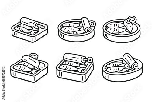 Canned Fish Icons