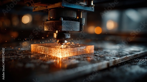 Industrial laser cutting