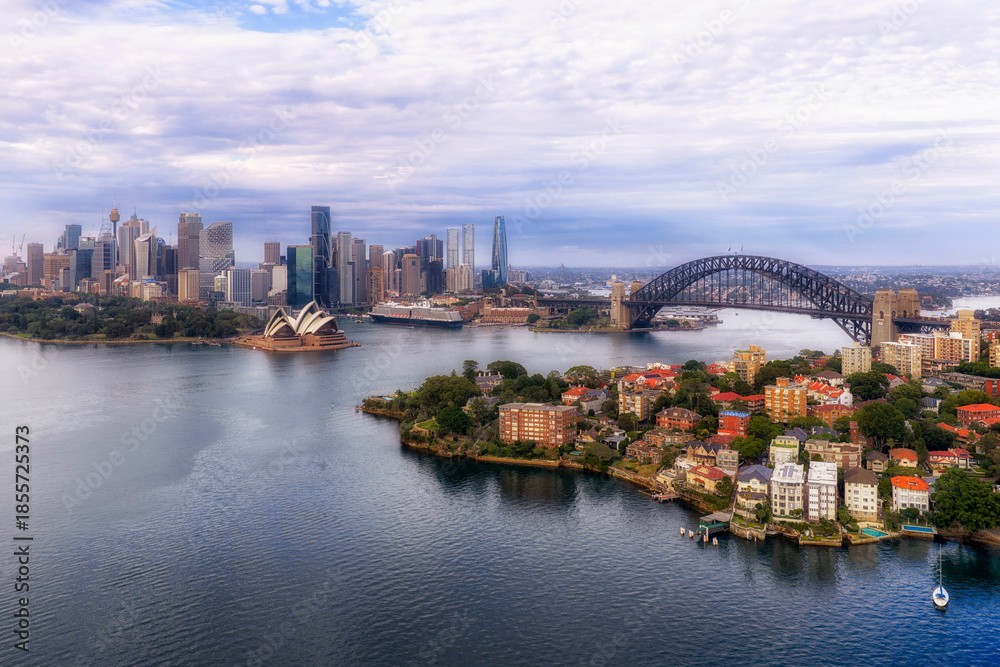 Obraz premium D Sydney Kurraba postcard view