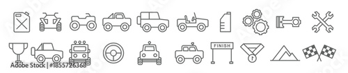 Off Road vector illustration