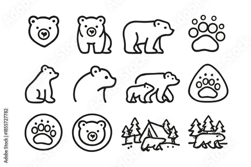 Bear Icons Collection