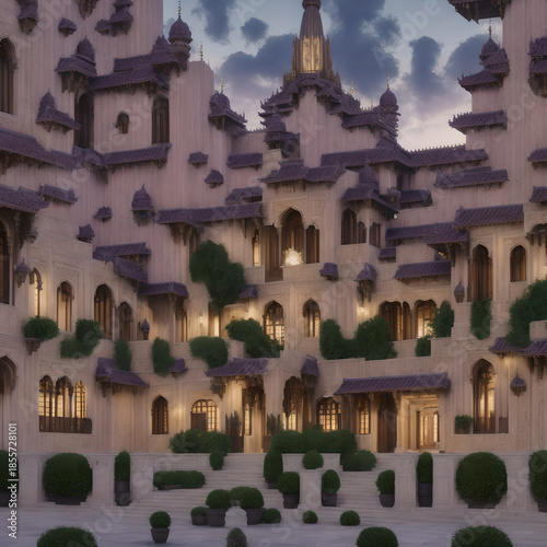 Tranquil Courtyard / Mystical Garden