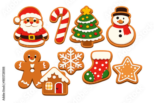 Festive Christmas Cookies Assortment