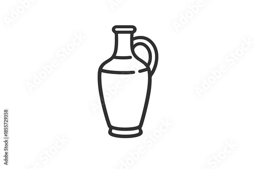Minimalist Amphora Icon