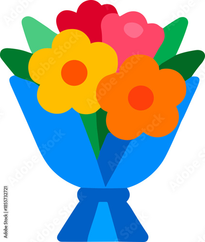 졸업 축하 벡터 아이콘 세트