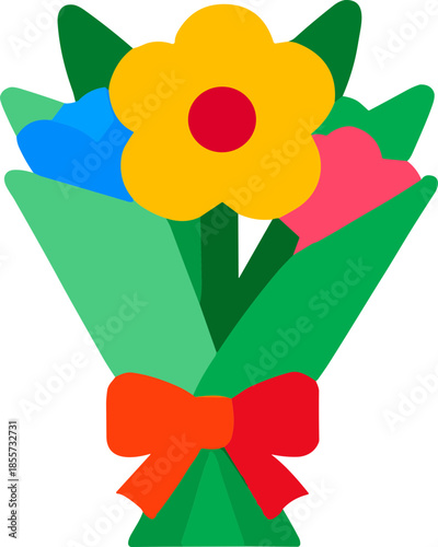 졸업 축하 벡터 아이콘 세트