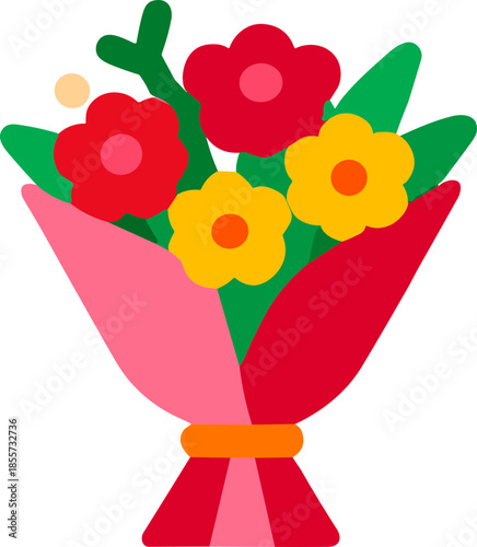 졸업 축하 벡터 아이콘 세트