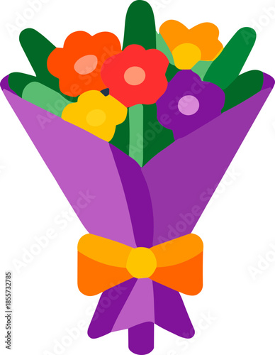 졸업 축하 벡터 아이콘 세트