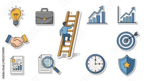 Abstract Geometric Tracing Line Art Design Element, Clean Vector Shapes for Modern Graphic Projects