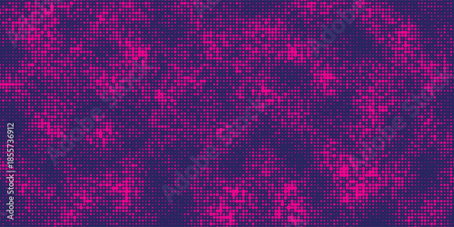 creative red halftone dots background in blue colors.