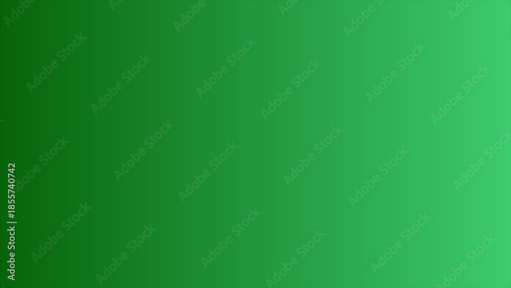 Fototapeta premium A simple gradient background transitioning from light to dark shades of green