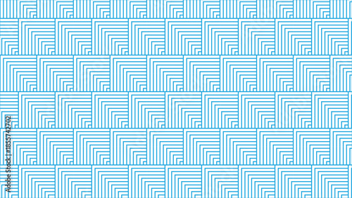 Abstract Blue Geometric Pattern