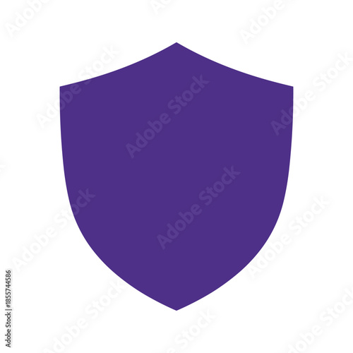 Purple Shield Icon