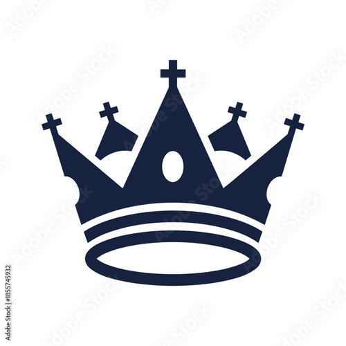 Crown Icon Vector Illustration