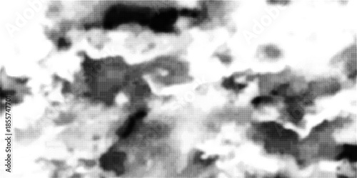 Black Comic Texture On White Background. Old Paper. Modern Dotted Futuristic Backdrop. Fade Noise Overlay. Half Tone Noise. Abstract Wall Pattern. Vector Illustration, Eps 10.