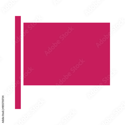 Free Download Pink Flag Icon - GFXLoad