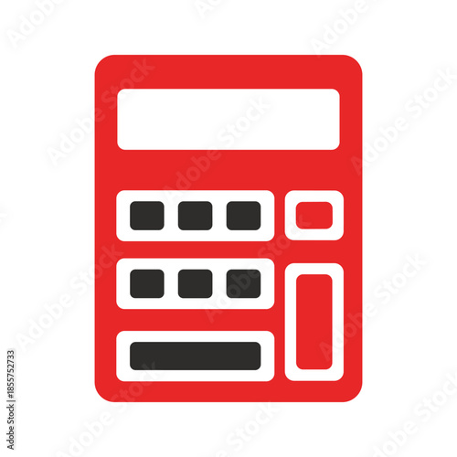 Calculator Icon Vector Illustration