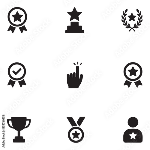 Business icons set