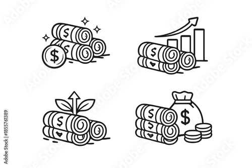 Finance and Investment Icons