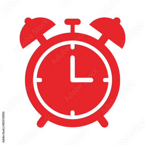 Free Download Red Alarm Clock Icon - GFXLoad