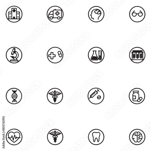 medical icons 