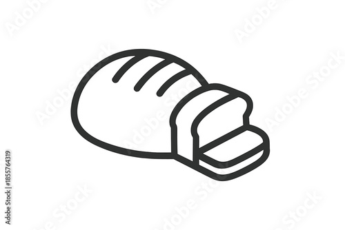 Loaf of bread icon