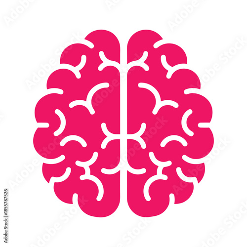 Brain Icon Vector Illustration