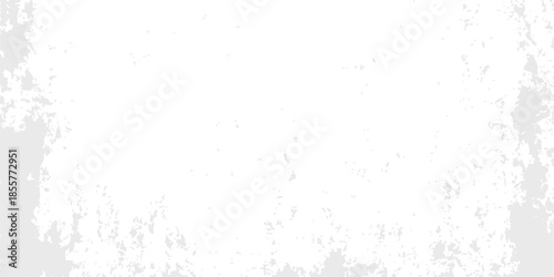 Abstract white grunge wall texture with old paper patterns and dirty concrete surface design providing a light vintage background with rough grit and blank copy space for retro art